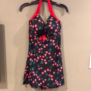 One-Piece Cherry Swimsuit